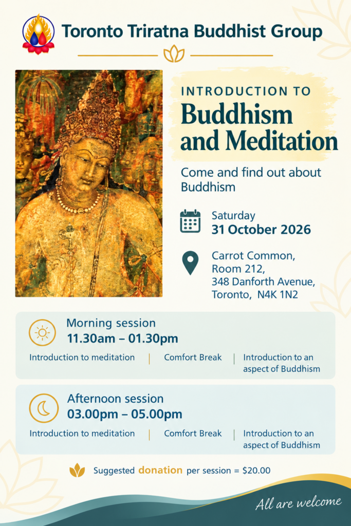 Introduction to Buddhism and Meditation